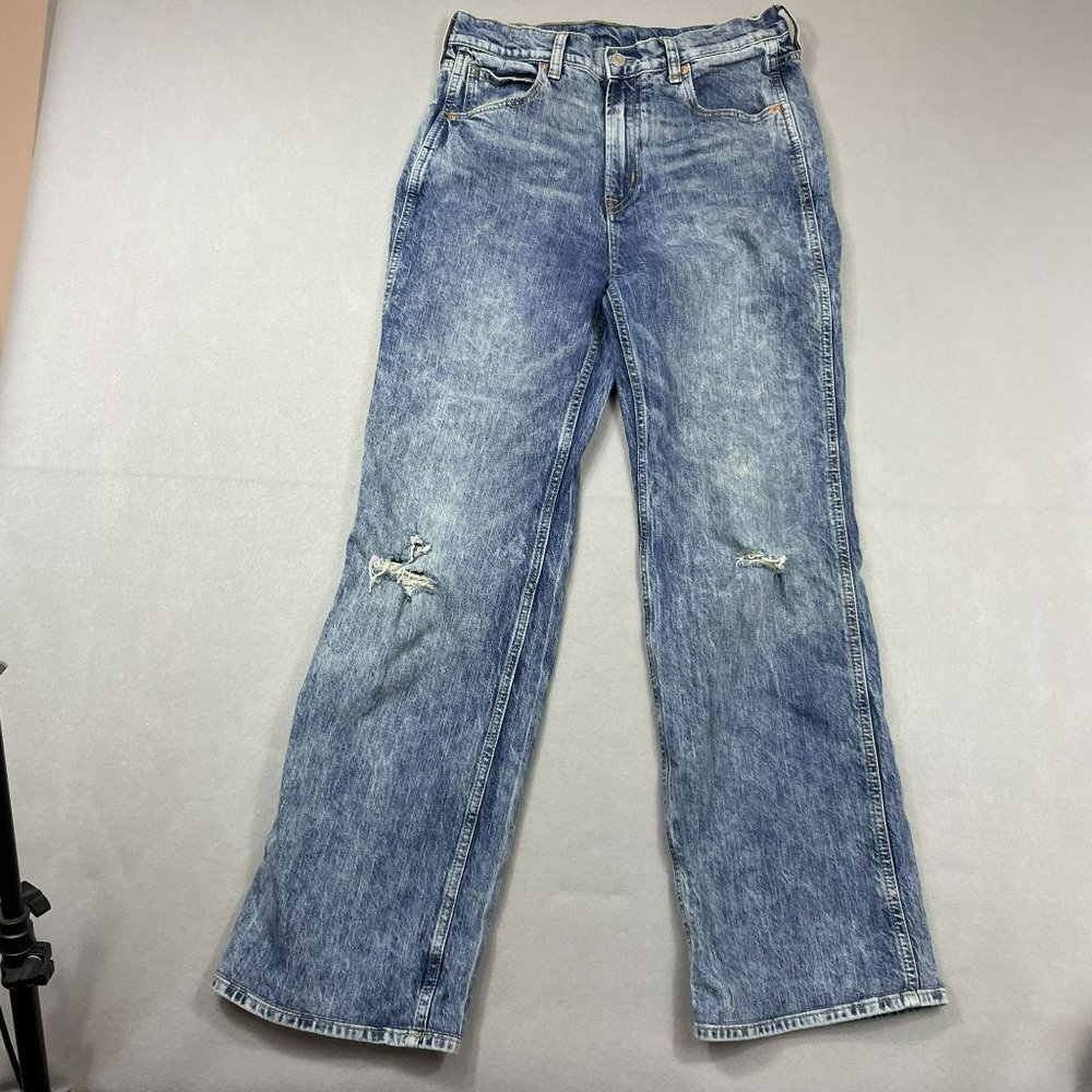 GAP Blue Flare & Wide Leg Jeans